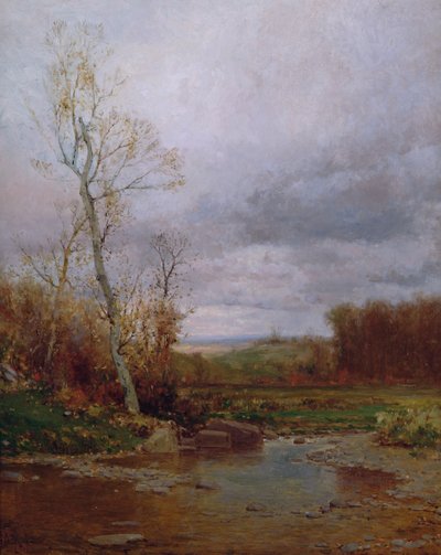 Flusslandschaft, 1880 von Jervis McEntee